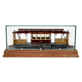 Lloyd San Francisco Cable Car Scale Model