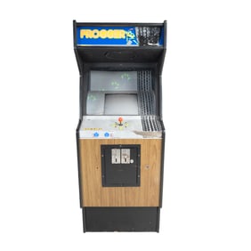 Sega Frogger Coin Op Arcade Game Cabinet