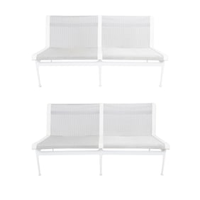 Pair of Richard Schultz for Knoll Two Seat Sofas