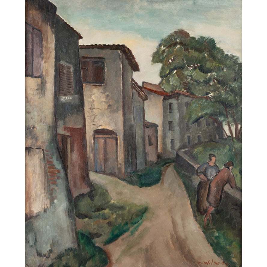 Sol Wilson, Houses, oil (1 of 3)