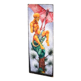 Lady Pink, Life on a Stem, acrylic