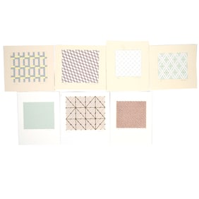 Stephen Beal, Untitled, seven screenprints