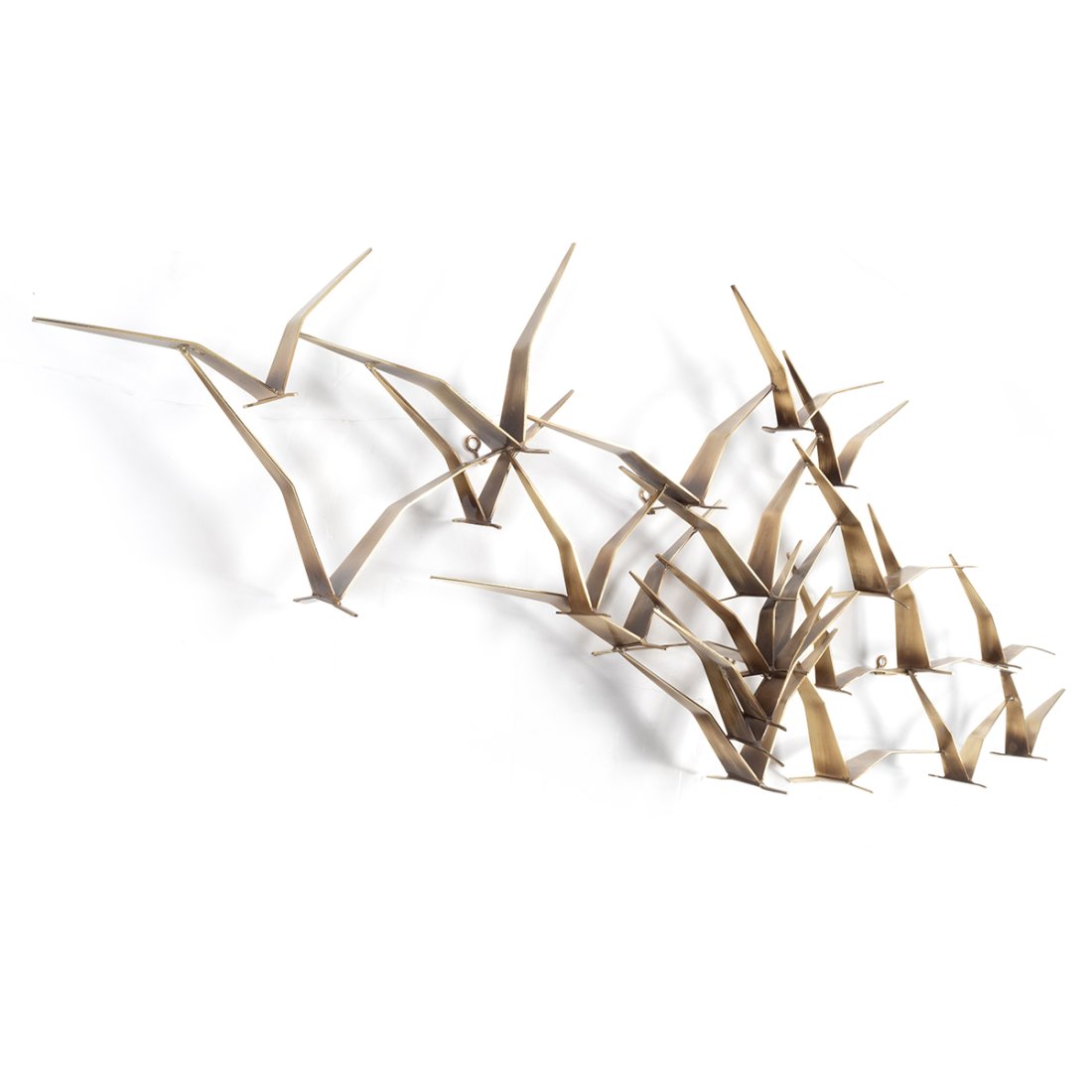 Curtis Jere, Flock of Birds, brass (1 of 4)