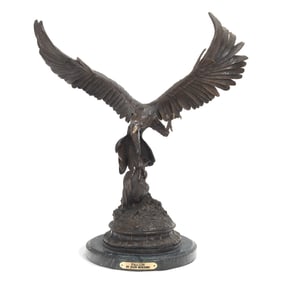 After Jules Moigniez, Falcon, bronze