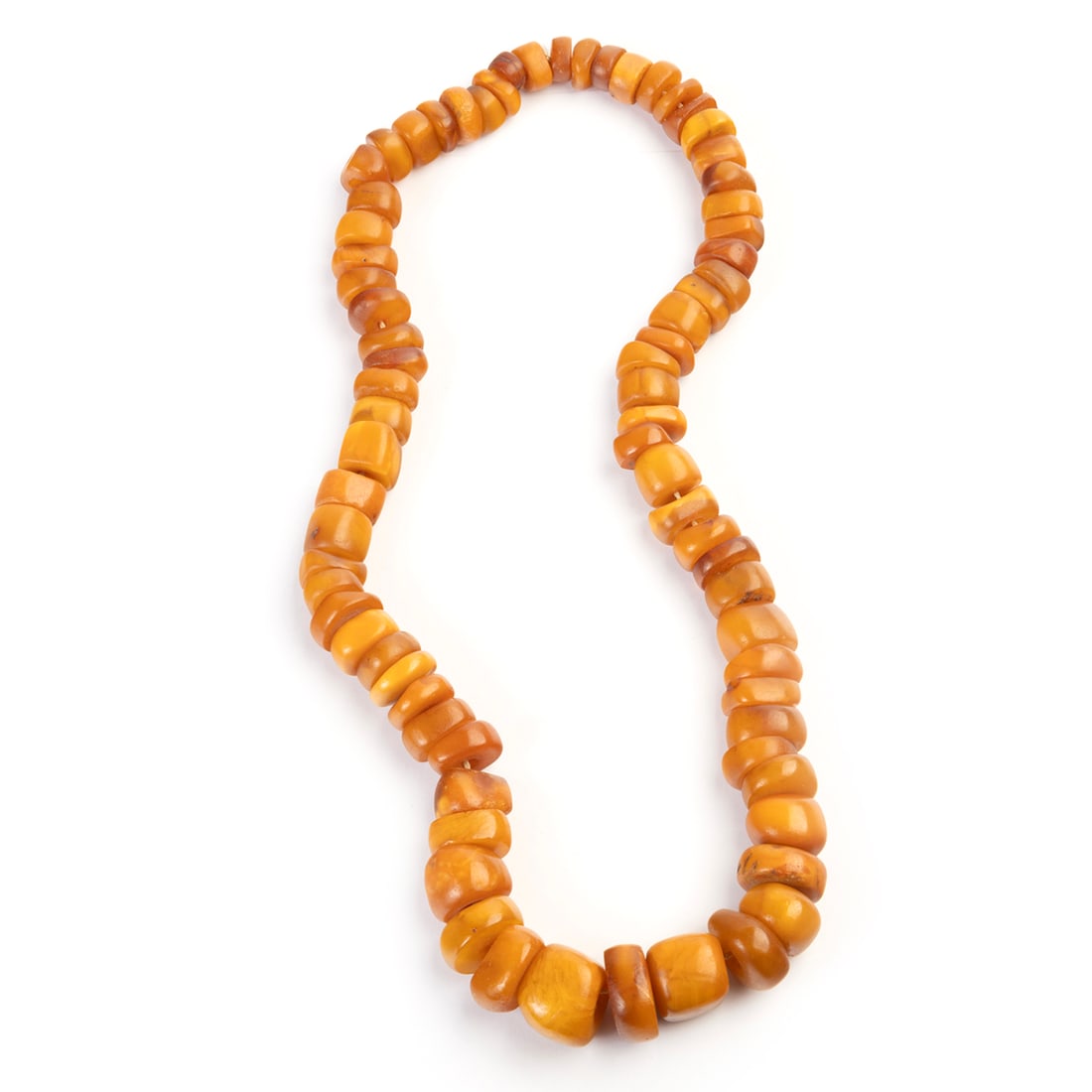 Butterscotch Amber Bead Necklace. (1 of 3)
