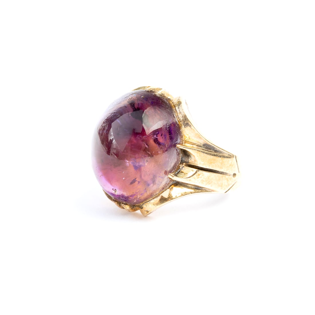 Amethyst, 14k Yellow Gold Ring. (1 of 3)