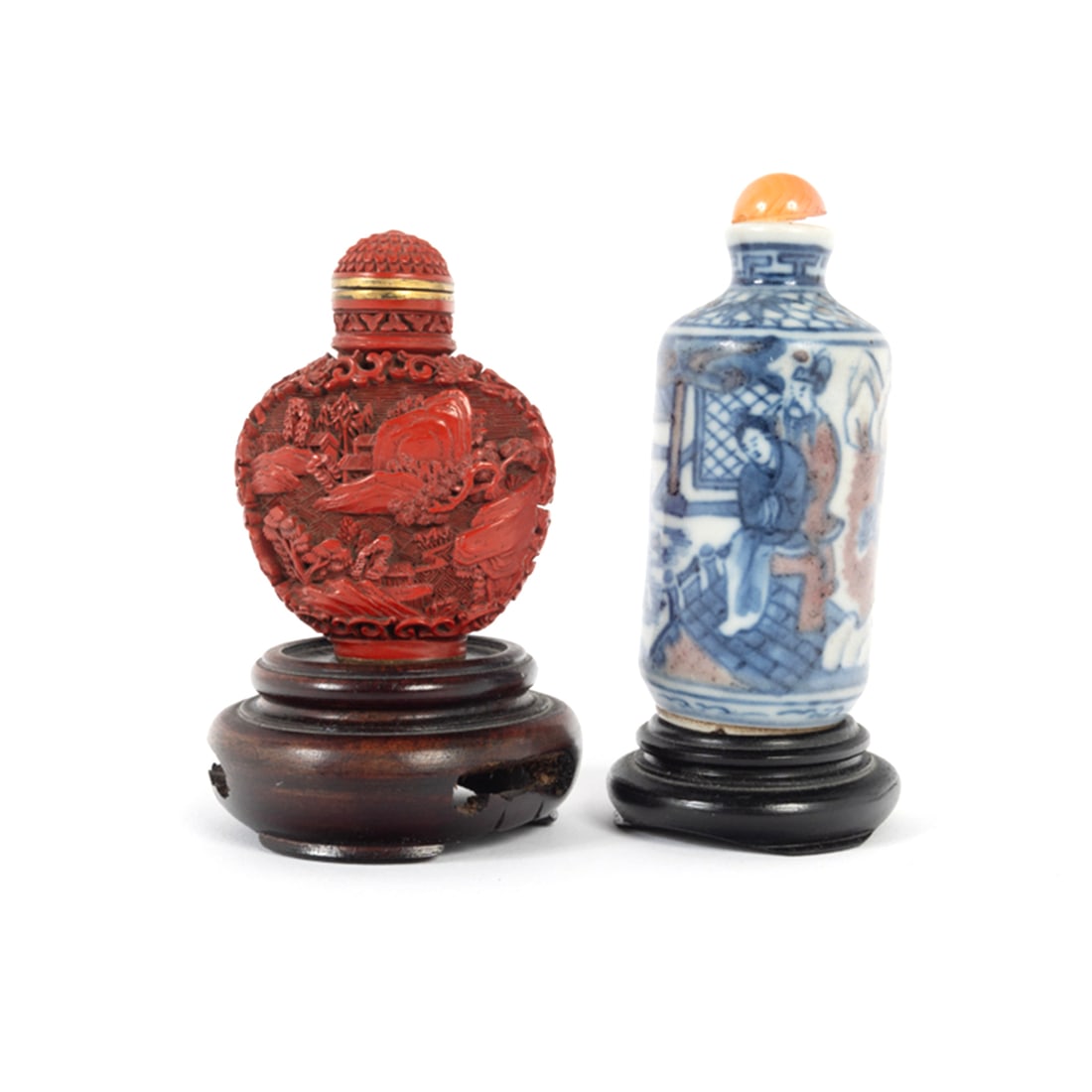 Group of Two Chinese Snuff Bottles (1 of 3)