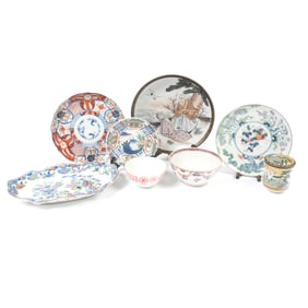 Collection of Chinese and Japanese Porcelain Items