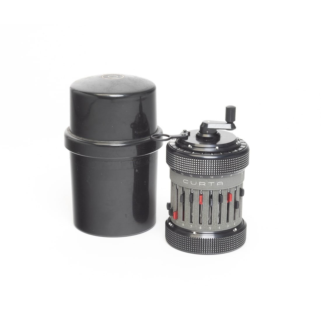 Vintage Curta Type 2 Calculating Machine (1 of 5)