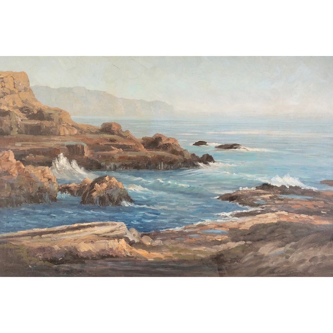 John Anthony Conner, Three Arch Bay, oil (1 of 4)