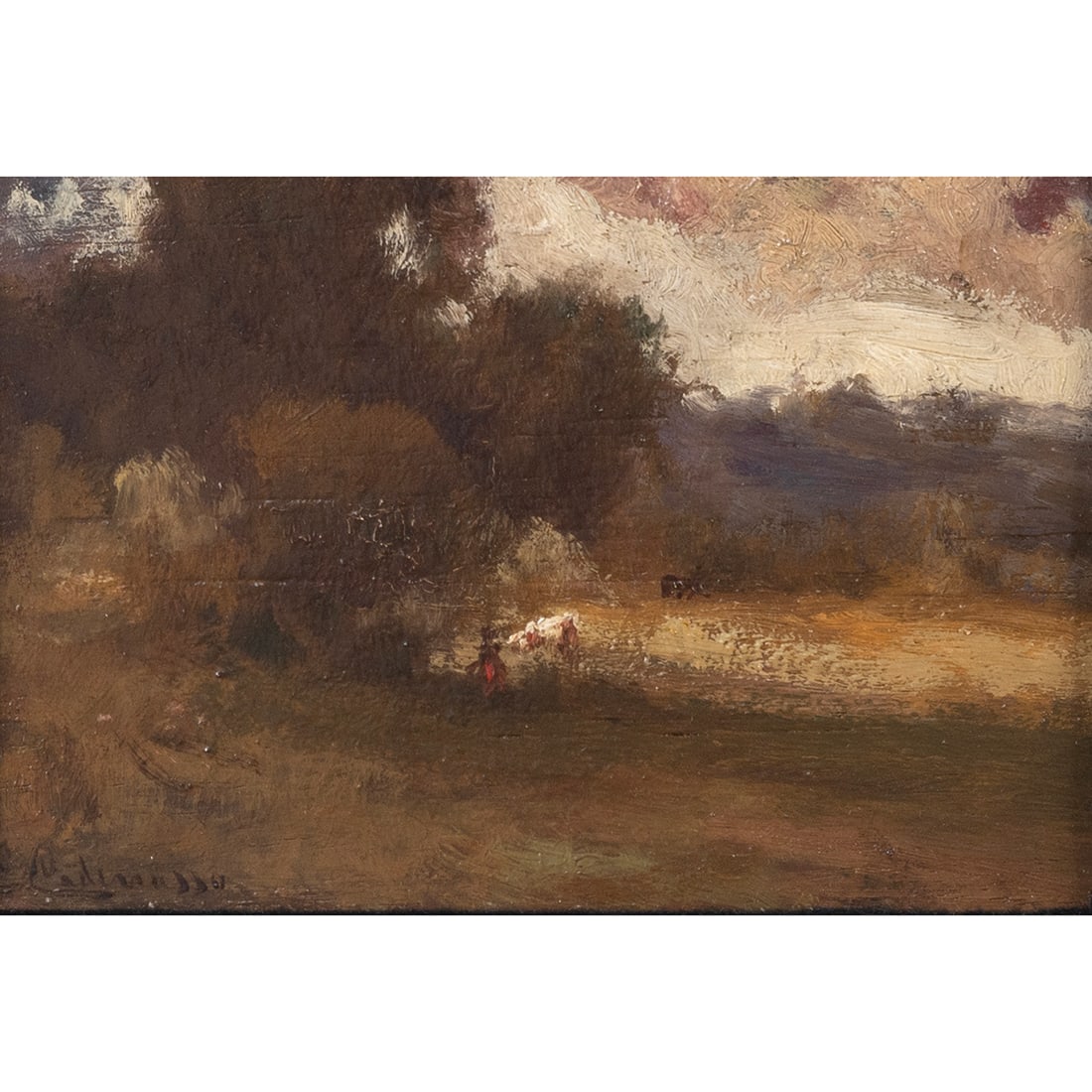 Giuseppe Cadenasso, In The Glade, oil (1 of 4)