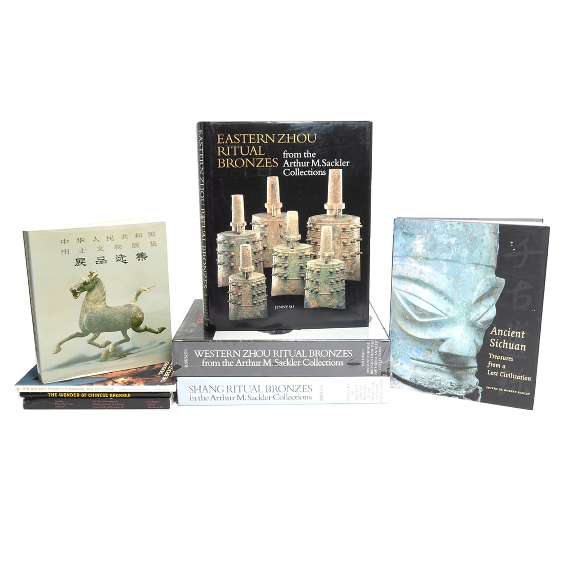 Group of Eight Chinese Art Reference Books (1 of 3)