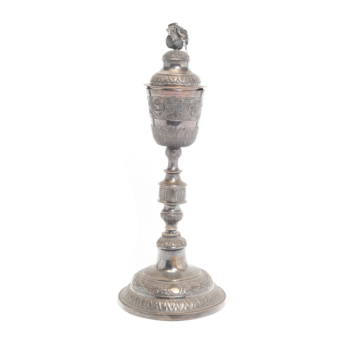 Judaica Continental Silver Besamim Spice Tower (1 of 3)