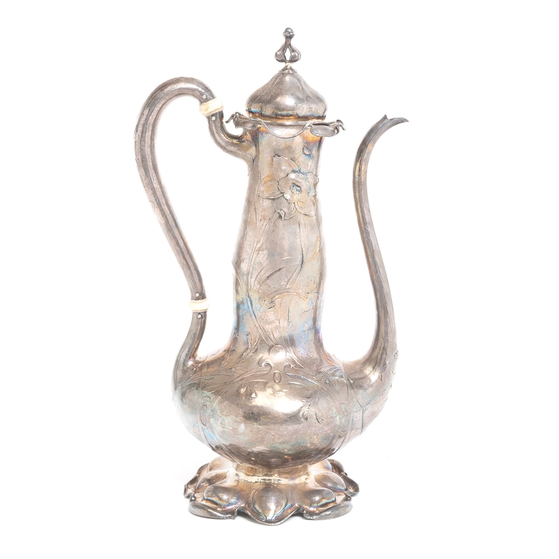Gorham Martele Art Nouveau Sterling Silver Coffee Pot (1 of 4)