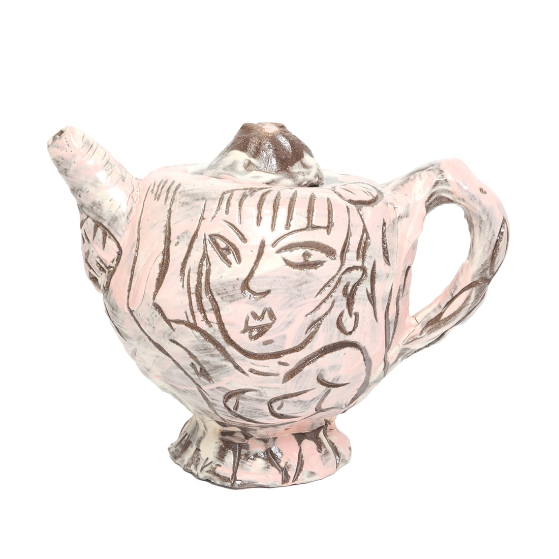 Kirk Mangus Stoneware Teapot (1 of 4)