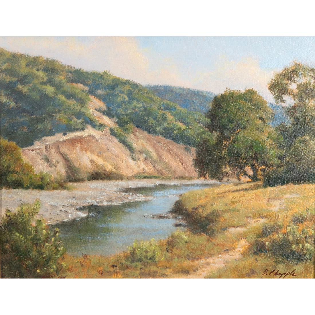 David Chapple, Spring Rains, oil (1 of 4)