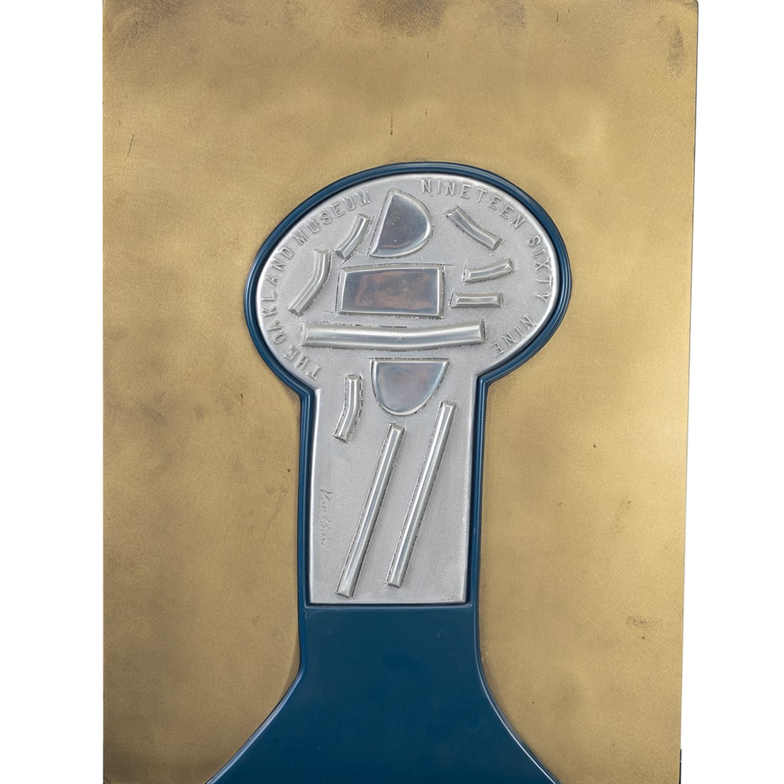 Peter Voulkos, The Oakland Museum 1969, relief (1 of 3)