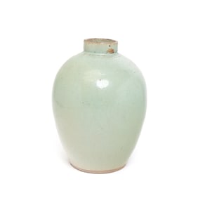 19th Century Studio Pottery Crackle Glaze Vase