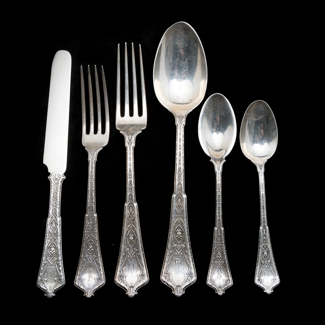 Tiffany & Co. Persian Pattern Sterling Silver Flatware (1 of 3)