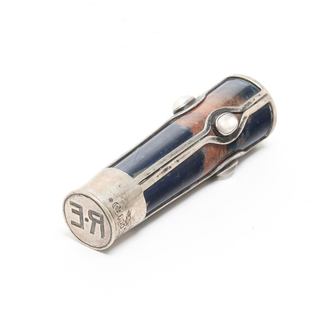 German Jugendstil Hardstone and Silver Wax Seal (1 of 2)