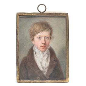 19th Century Portrait Miniature of Gentleman