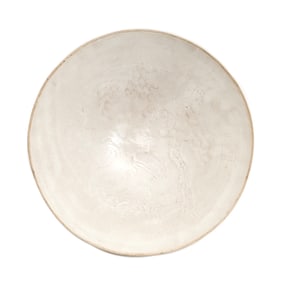 A Chinese Large Ding Type Bowl 'Pine and Crane' Motif