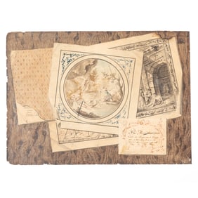 William Harnett, Still Life, watercolor