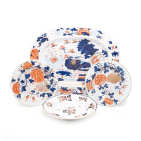 Four Masons Ironstone Tablewares Incl. Well and Tree