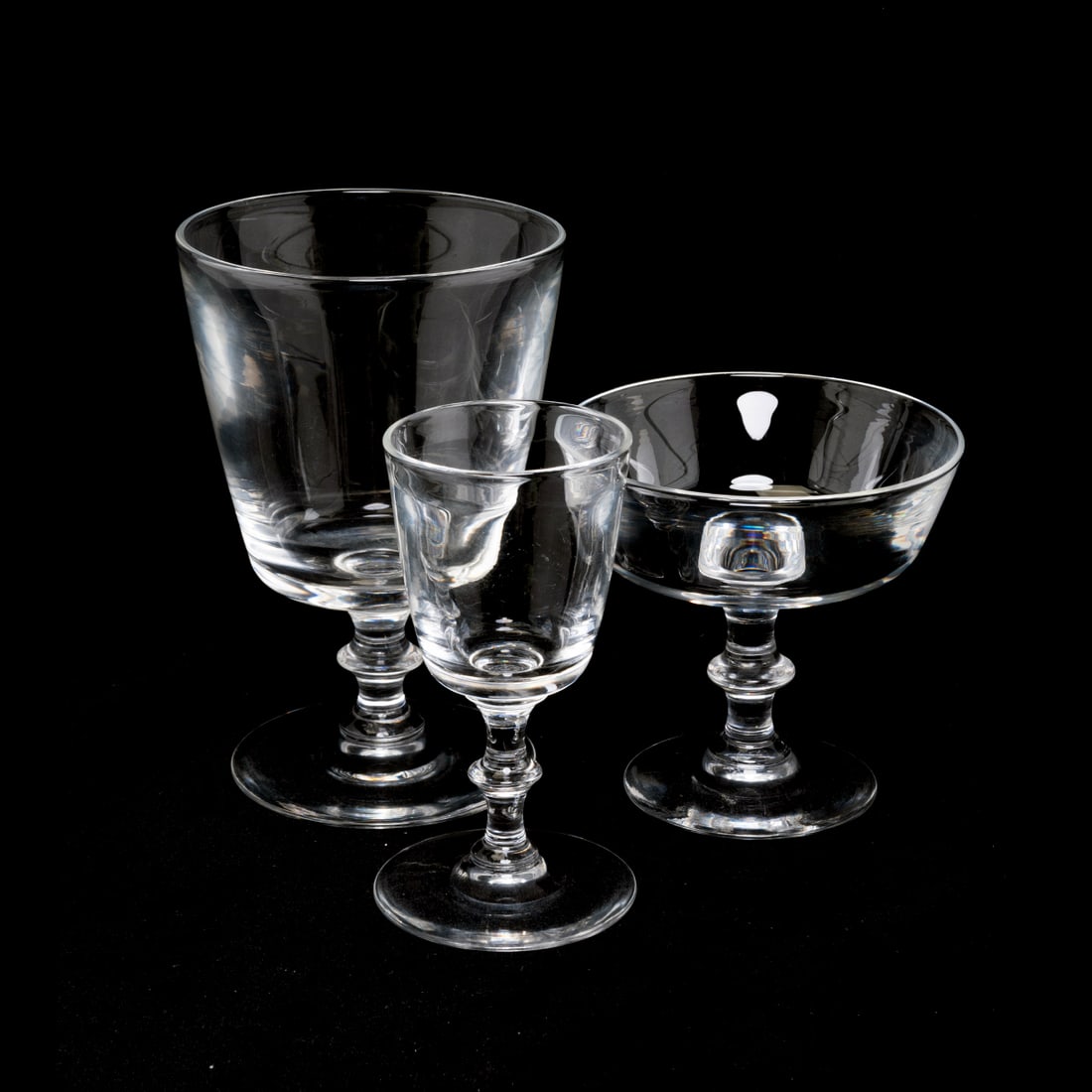 Steuben Crystal Stemware Set (1 of 2)