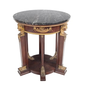 Empire Style Round Center Table