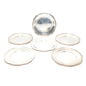 Six Wallace Washington Pattern Sterling Silver Dishes