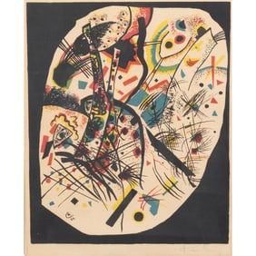 Wassily Kandinsky, Small Worlds III, lithograph