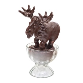 David James Gilhooly, Chocolate Moose in Glass Cup