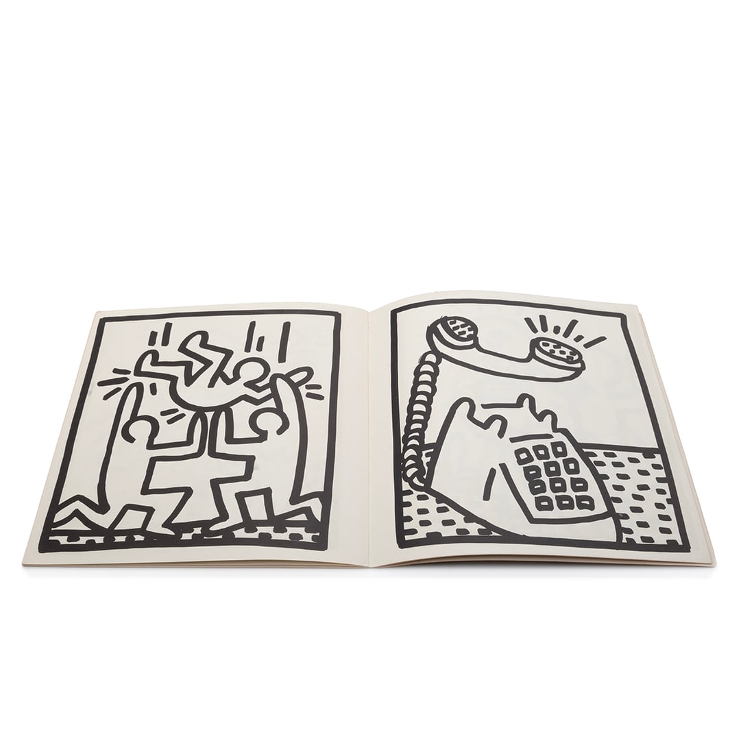 Unused 1st Edition Coloring Book, Keith Haring (1 of 5)