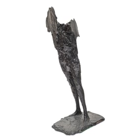 Elisabeth Frink, Winged Figure III, bronze.