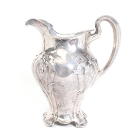 Gorham Martele Art Nouveau Sterling Water Pitcher