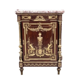 Louis XVI Style Ormolu Mounted Cabinet