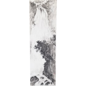 Attrib. to Fu Baoshi: Hanging Scroll