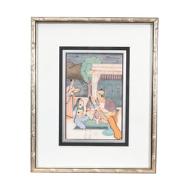 Mughal School Painted Miniature