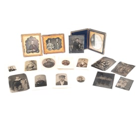 Large Collection of Daugerrotypes and Tintypes