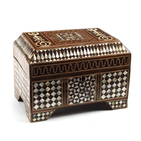 Iberian Style Inlaid Table Box