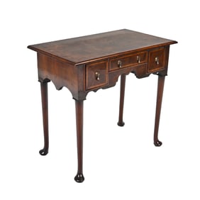 18th Century English Mahogany Lowboy