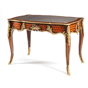 Louis XV Style Marquetry Bureau