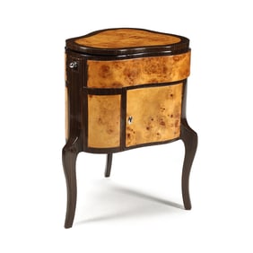 Art Deco Style Pear Shaped Vanity Table