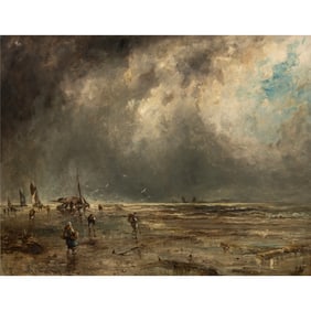 Pierre Manguin, Fishermen, oil