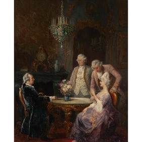 Rudolf Jelinek, Family Council, oil