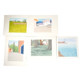 Walter Lantz, Production Backgrounds, with Attributions