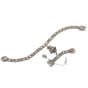 Russian and Austro Hungarian Enamel Jewelry Suite.