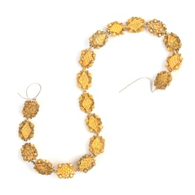 Collection of 14k Yellow Gold Beads.