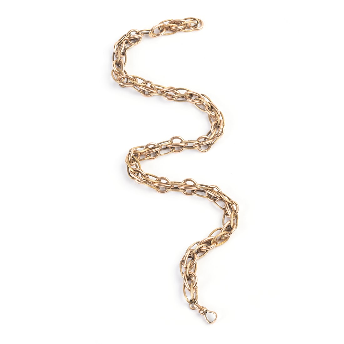 10k Yellow and Rose Gold Watch Chain. (1 of 2)